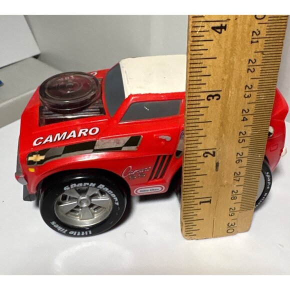 Little Tykes Spark Racerz 1969 Camaro SS Red Car - Picture 10 of 12